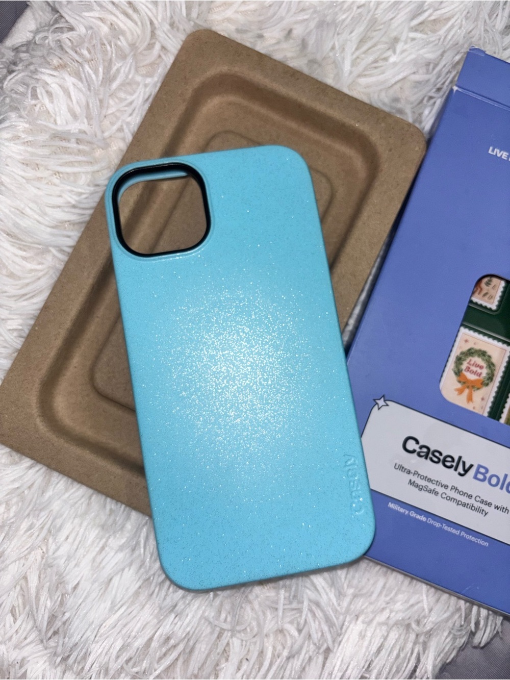 Blue Bold+MagSafe Case